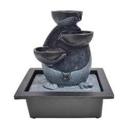 Fantana arteziana, Feng Shui, LED, pompa submersibila, Naimeed D5062, 23x18x28cm