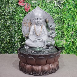 Fantana arteziana, Feng Shui, LED, pompa submersibila, Naimeed D5071, 26x26x39cm