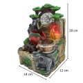 Fantana arteziana, LED, pompa submersibila, Naimeed D5086, 14x12x20cm Fantana arteziana, LED, pompa submersibila, Naimeed D5086, 14x12x20cm
