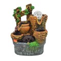 Fantana arteziana, LED, pompa submersibila, Naimeed D5091, 14x12x20cm
