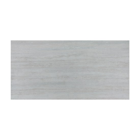 Set 16 panouri decorative din praf de piatra, Naimeed D7308, ignifuge, strat protector ceramic, rezistente la razele UV, 120x60x0.2 cm, gri travertin