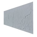Set 14 panouri decorative din praf de piatra, Naimeed D7316, flexibile, ignifuge, strat protector ceramic, rezistente la razele UV, 120x60x0.2 cm, alb