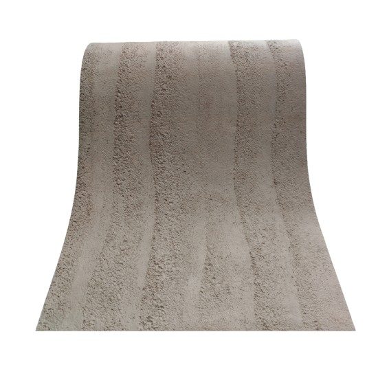 Set 16 panouri decorative din praf de piatra, Naimeed D7325, ignifuge, strat protector ceramic, rezistente la razele UV, 120x60x0.2 cm, maro deschis