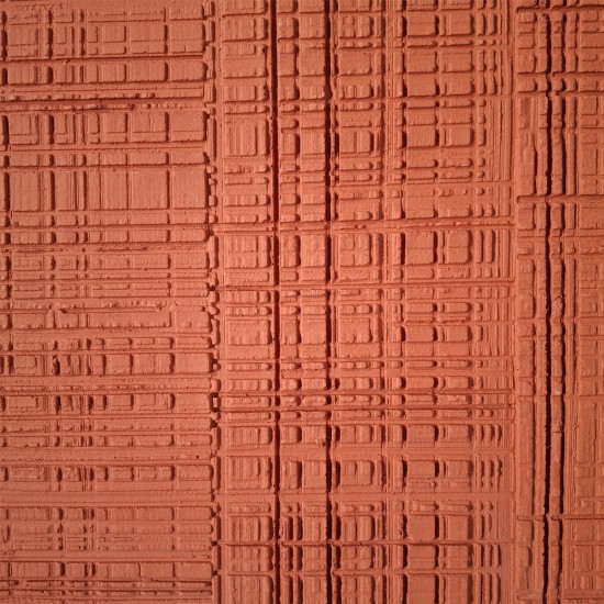 Set 9 panouri decorative din praf de piatra, Naimeed D7328, flexibile, ignifuge, rezistente la razele UV, 120x60x0.2 cm, rosu caramiziu