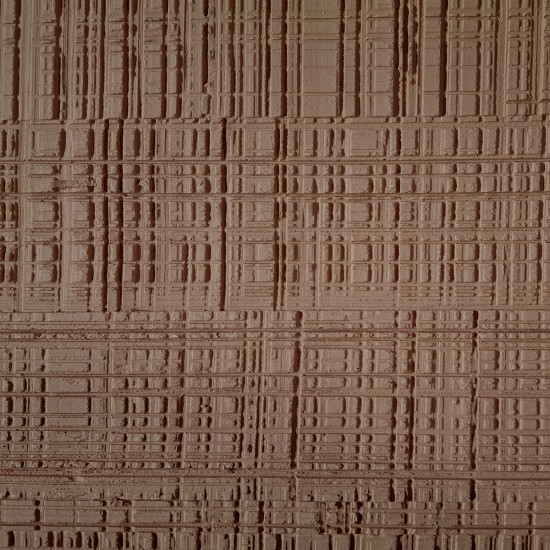 Set 10 panouri decorative din praf de piatra, Naimeed D7329, flexibile, ignifuge, strat protector ceramic, rezistente la razele UV, 120x60x0.2 cm, maro scortisoara