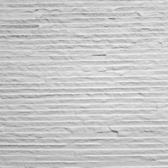 Set 14 panouri decorative din praf de piatra, Naimeed D7331, flexibile, ignifuge, strat protector ceramic, rezistente la razele UV, 120x60x0.2 cm, alb