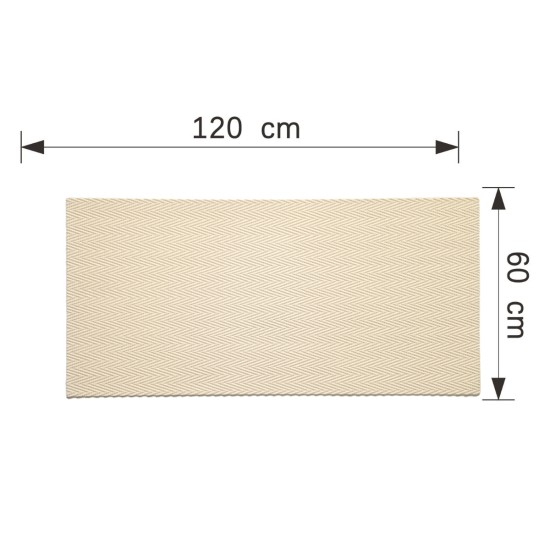 Set 16 panouri decorative din praf de piatra, Naimeed D7334, ignifuge, strat protector ceramic, rezistente la razele UV, 120x60x0.2 cm, bej-galbui