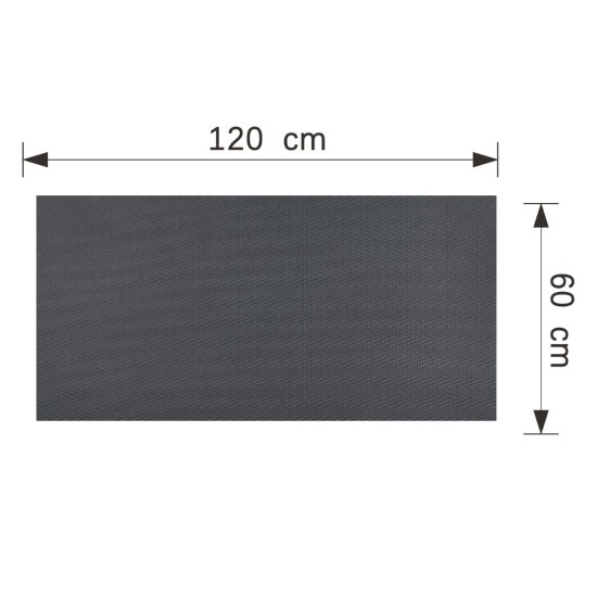 Set 14 panouri decorative din praf de piatra, Naimeed D7337, flexibile, ignifuge, strat protector ceramic, rezistente la razele UV, 120x60x0.2 cm, gri inchis Set 14 panouri decorative din praf de piatra, Naimeed D7337, flexibile, ignifuge, strat protector ceramic, rezistente la razele UV, 120x60x0.2 cm, gri inchis