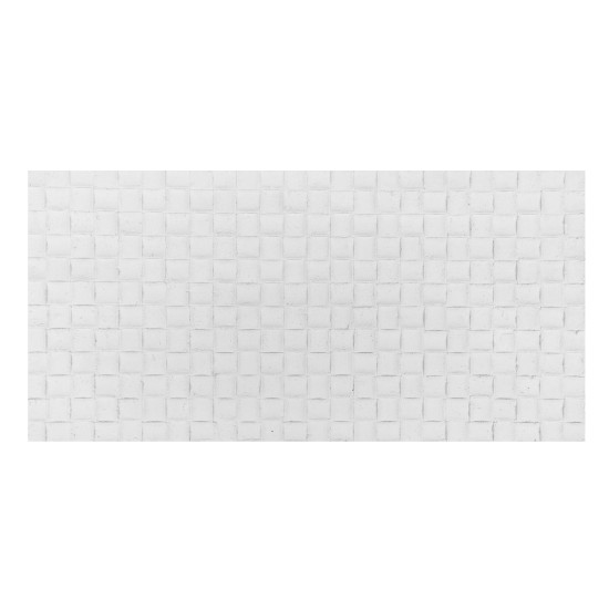 Set 9 panouri decorative din praf de piatra, Naimeed D7339, flexibile, ignifuge, strat protector ceramic, rezistente la razele UV, 120x60x0.2 cm, alb