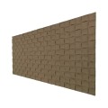 Set 9 panouri decorative din praf de piatra, Naimeed D7341, flexibile, ignifuge, strat protector ceramic, rezistente la razele UV, 120x60x0.2 cm, maro deschis Set 9 panouri decorative din praf de piatra, Naimeed D7341, flexibile, ignifuge, strat protector ceramic, rezistente la razele UV, 120x60x0.2 cm, maro deschis