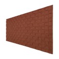 Set 9 panouri decorative din praf de piatra, Naimeed D7342, flexibile, ignifuge, strat protector ceramic, rezistente la razele UV, 120x60x0.2 cm, rosu caramiziu Set 9 panouri decorative din praf de piatra, Naimeed D7342, flexibile, ignifuge, strat protector ceramic, rezistente la razele UV, 120x60x0.2 cm, rosu caramiziu