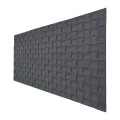 Set 9 panouri decorative din praf de piatra, Naimeed D7343, flexibile, ignifuge, strat protector ceramic, rezistente la razele UV, 120x60x0.2 cm, gri inchis Set 9 panouri decorative din praf de piatra, Naimeed D7343, flexibile, ignifuge, strat protector ceramic, rezistente la razele UV, 120x60x0.2 cm, gri inchis
