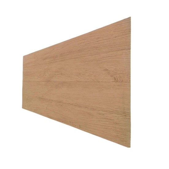 Set 16 panouri decorative din praf de piatra, Naimeed D7347, flexibile, ignifuge, strat protector ceramic, rezistente la razele UV, 120x60x0.2 cm, maro