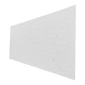 Set 12 panouri decorative din praf de piatra, Naimeed D7350, flexibile, ignifuge, strat protector ceramic, rezistente la razele UV, 120x60x0.2 cm, alb Set 12 panouri decorative din praf de piatra, Naimeed D7350, flexibile, ignifuge, strat protector ceramic, rezistente la razele UV, 120x60x0.2 cm, alb