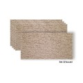 Set 12 panouri decorative din praf de piatra, Naimeed D7357, flexibile, ignifuge, strat protector ceramic, rezistente la razele UV, 120x60x0.2 cm, bej piersica Set 12 panouri decorative din praf de piatra, Naimeed D7357, flexibile, ignifuge, strat protector ceramic, rezistente la razele UV, 120x60x0.2 cm, bej piersica