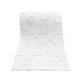 Set 6 panouri decorative din praf de piatra, Naimeed D7362, flexibile, ignifuge, strat protector ceramic, rezistente la razele UV, 120x60x0.2 cm, alb Set 6 panouri decorative din praf de piatra, Naimeed D7362, flexibile, ignifuge, strat protector ceramic, rezistente la razele UV, 120x60x0.2 cm, alb