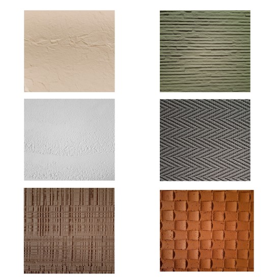 Mostrar panouri flexibile din praf de piatra, Naimeed F14, 6 modele, 15X30 cm Mostrar panouri flexibile din praf de piatra, Naimeed F14, 6 modele, 15X30 cm