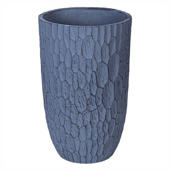 Ghiveci ecologic, Eco-friendly, Naimeed D6344, Mare, din materiale minerale, Gri, 75X43x43cm