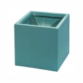 Ghiveci ecologic, Eco-friendly, Naimeed D6347, Mic, din materiale minerale, Verde, 30x30x30cm