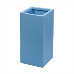 Ghiveci ecologic, Eco-friendly, Naimeed D6349, Mediu, din materiale minerale, Albastru, 65x32x32cm