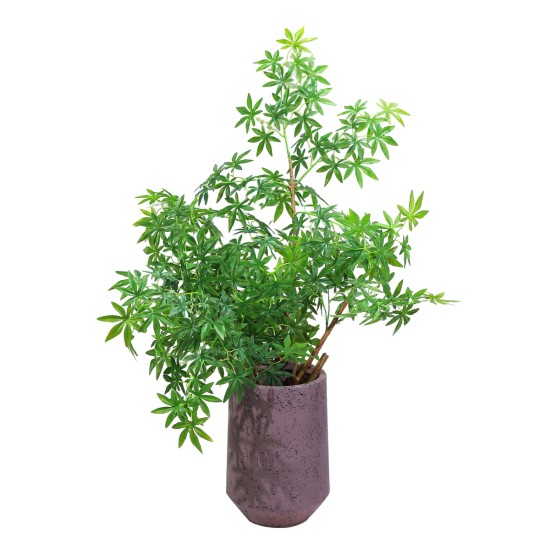 Ghiveci ecologic, Eco-friendly, Naimeed D6351, Mic, din materiale minerale, Mov, 28x25x25cm Ghiveci ecologic, Eco-friendly, Naimeed D6351, Mic, din materiale minerale, Mov, 28x25x25cm
