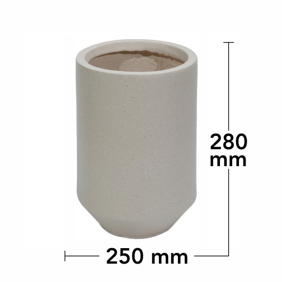 Ghiveci ecologic, Eco-friendly, Naimeed D6352, Mic, din materiale minerale, Crem, 28x25x25cm Ghiveci ecologic, Eco-friendly, Naimeed D6352, Mic, din materiale minerale, Crem, 28x25x25cm