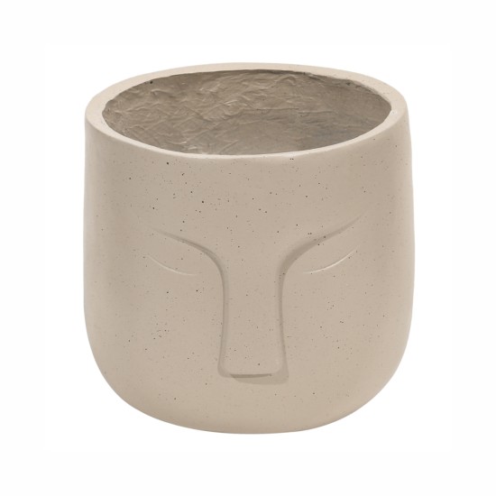 Ghiveci ecologic, Eco-friendly, Naimeed D6353, Mic, din materiale minerale, Crem, 28x25x25cm Ghiveci ecologic, Eco-friendly, Naimeed D6353, Mic, din materiale minerale, Crem, 28x25x25cm