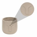 Ghiveci ecologic, Eco-friendly, Naimeed D6353, Mic, din materiale minerale, Crem, 28x25x25cm Ghiveci ecologic, Eco-friendly, Naimeed D6353, Mic, din materiale minerale, Crem, 28x25x25cm