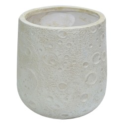 Ghiveci ecologic, Eco-friendly, Naimeed D6373, Mare, din materiale minerale, Gri, 48x48x48cm