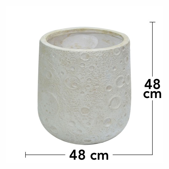 Ghiveci ecologic, Eco-friendly, Naimeed D6373, Mare, din materiale minerale, Gri, 48x48x48cm Ghiveci ecologic, Eco-friendly, Naimeed D6373, Mare, din materiale minerale, Gri, 48x48x48cm