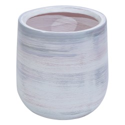 Ghiveci ecologic, Eco-friendly, Naimeed D6378, Mare, din materiale minerale, Gri, 46x39x39cm