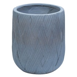 Ghiveci ecologic, Eco-friendly, Naimeed D6387, Mare, din materiale minerale, Gri, 50x47x47cm