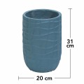 Ghiveci ecologic, Eco-friendly, Naimeed D6389, Mic, din materiale minerale, Albastru Provincial, 31x20x20cm Ghiveci ecologic, Eco-friendly, Naimeed D6389, Mic, din materiale minerale, Albastru Provincial, 31x20x20cm