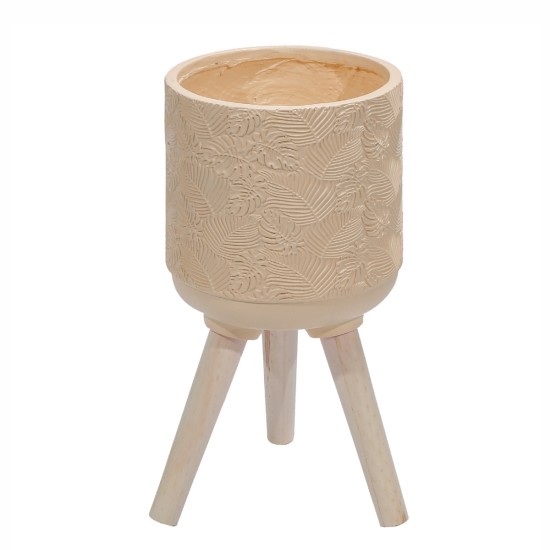 Ghiveci ecologic, Eco-friendly, Naimeed D6394 Mediu, din materiale minerale, Crem, 28x28x28cm Ghiveci ecologic, Eco-friendly, Naimeed D6394 Mediu, din materiale minerale, Crem, 28x28x28cm