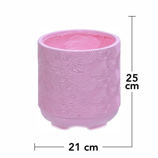 Ghiveci ecologic, Eco-friendly, Naimeed D6395, Mic, din materiale minerale, Roz, 25x21x21cm Ghiveci ecologic, Eco-friendly, Naimeed D6395, Mic, din materiale minerale, Roz, 25x21x21cm