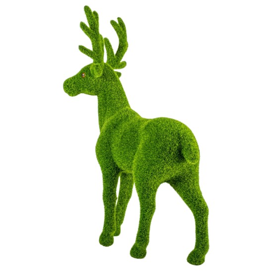 Figurina din iarba artificiala, Naimeed D6535, Cerb, Verde, 52 cm Figurina din iarba artificiala, Naimeed D6535, Cerb, Verde, 52 cm