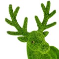 Figurina din iarba artificiala, Naimeed D6535, Cerb, Verde, 52 cm Figurina din iarba artificiala, Naimeed D6535, Cerb, Verde, 52 cm