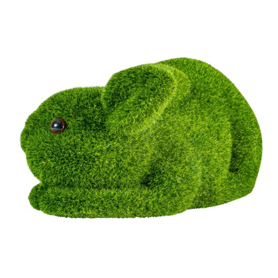 Figurina din iarba artificiala, Naimeed D6536, Iepuras, Verde, 31 cm Figurina din iarba artificiala, Naimeed D6536, Iepuras, Verde, 31 cm
