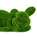Figurina din iarba artificiala, Naimeed D6536, Iepuras, Verde, 31 cm Figurina din iarba artificiala, Naimeed D6536, Iepuras, Verde, 31 cm