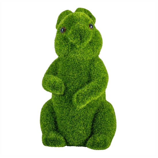Figurina din iarba artificiala, Naimeed D6537, Iepuras, Verde, 30 cm Figurina din iarba artificiala, Naimeed D6537, Iepuras, Verde, 30 cm