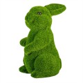 Figurina din iarba artificiala, Naimeed D6537, Iepuras, Verde, 30 cm Figurina din iarba artificiala, Naimeed D6537, Iepuras, Verde, 30 cm