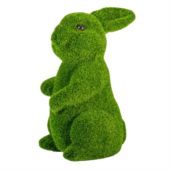 Figurina din iarba artificiala, Naimeed D6537, Iepuras, Verde, 30 cm Figurina din iarba artificiala, Naimeed D6537, Iepuras, Verde, 30 cm