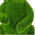 Figurina din iarba artificiala, Naimeed D6537, Iepuras, Verde, 30 cm Figurina din iarba artificiala, Naimeed D6537, Iepuras, Verde, 30 cm