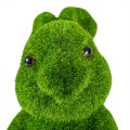 Figurina din iarba artificiala, Naimeed D6537, Iepuras, Verde, 30 cm Figurina din iarba artificiala, Naimeed D6537, Iepuras, Verde, 30 cm