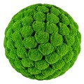 Figurina din iarba artificiala, Naimeed D6547, Sfera, Verde, 68 cm