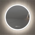Oglinda baie, sistem iluminare LED, IP44, 80cm, D4216, Dezaburire, Touch, Ceas
