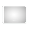 Oglinda baie, sistem iluminare LED, IP44, 100x70cm, D4221, Dezaburire, Touch, Ceas
