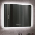 Oglinda baie, sistem iluminare LED, IP44, 120x70cm, D4222, Dezaburire, Touch, Ceas