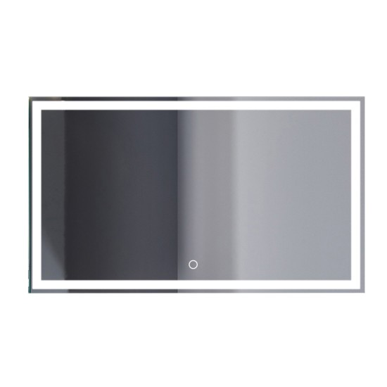 Oglinda baie, sistem iluminare LED, IP44, 100x70cm, D4227, Dezaburire, Touch