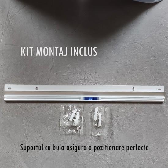 Oglinda baie, sistem iluminare LED, IP44, 100x70cm, D4227, Dezaburire, Touch